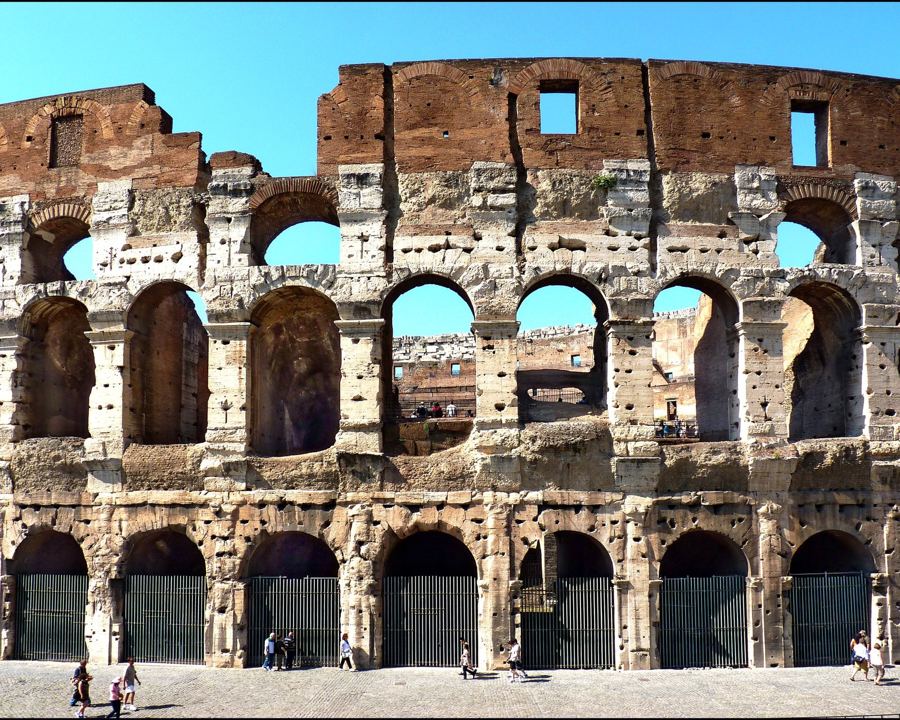 The Colosseum in Rome